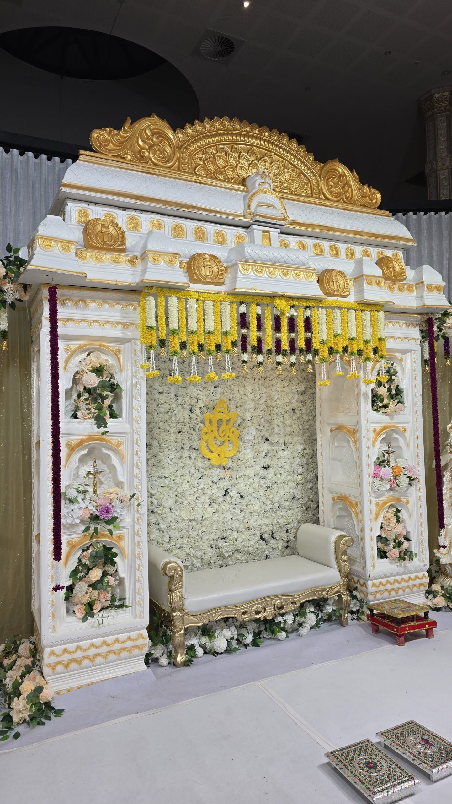 Tamil wedding mandap