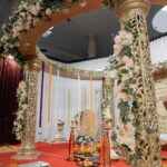 North Indian wedding mandap